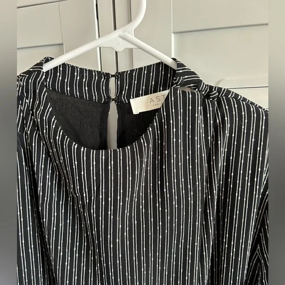 NWT ASTR the Label stripe mini cocktail dress - Picture 4 of 7